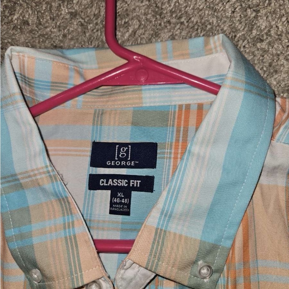 George Multicolor Plaid Shirt
